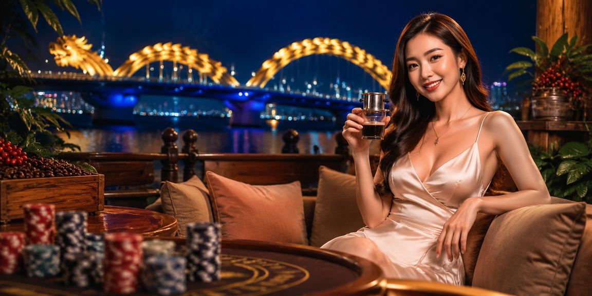 Người dùng xem bảng kèo và đặt cược thể thao tại quán cà phê Đà Nẵng