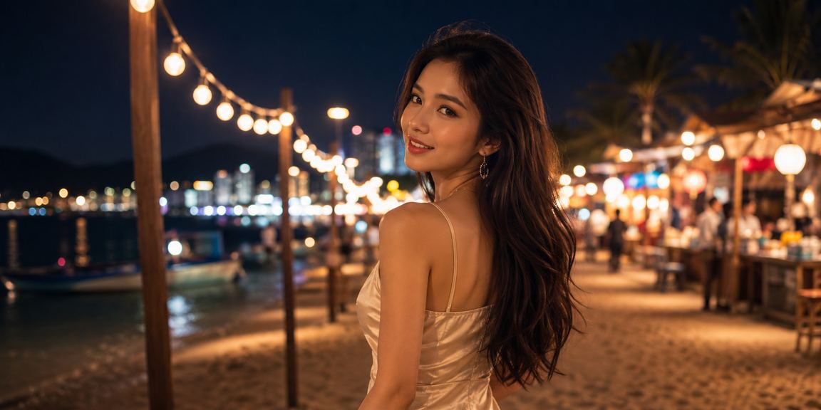 Người dùng tận hưởng giải trí tại khu chợ đêm Nha Trang với ứng dụng casino an toàn