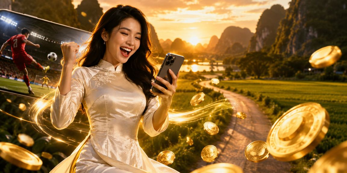 Người dùng trải nghiệm casino trên điện thoại di động tại vùng núi Ninh Bình